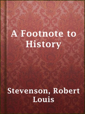 cover image of A Footnote to History